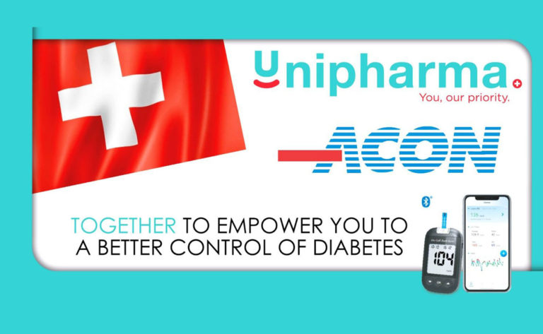 Unipharma has just signed an exclusive distribution agreement with Acon